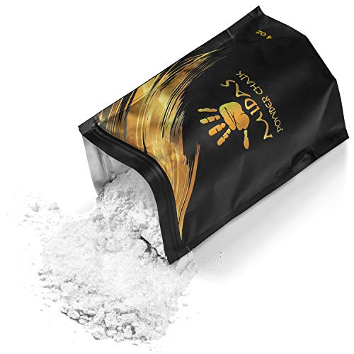 MIDAS Powder Chalk - Pure Powder Chalk for Rock Climbing, Cross Fit, Gymnastics, and Powerlifting - Thumbnail 2