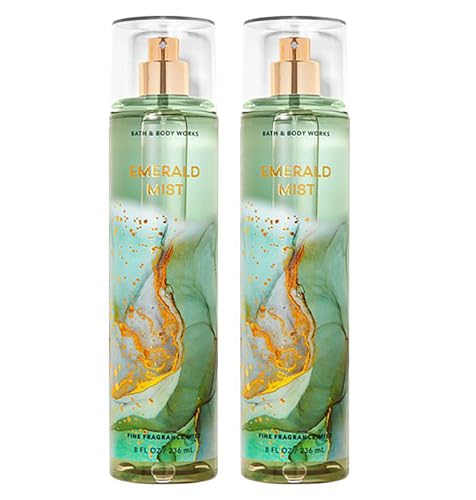 Bath & Body Works Emerald Fine Fragrance Body Mist Gift Set 8 oz ...