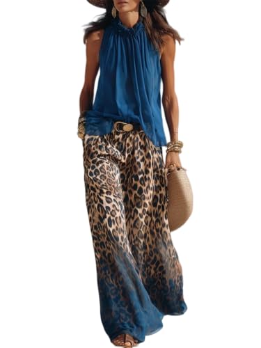 Conjunto de top de gasa para mujer, ideal para las tardes de playa y noches de resort