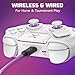 PDP Victrix Pro BFG White Wireless Gaming Controller for Playstation 5 / PS5, PS4, PC, Modular Gamepad, Remappable Buttons, Customizable Triggers/Paddles/D-Pad, PC App PDP Victrix Pro BFG White Wireless Gaming Controller for Playstation 5 / PS5, PS4, PC, Modular Gamepad, Remappable Buttons, Customizable Triggers/Paddles/D-Pad, PC App