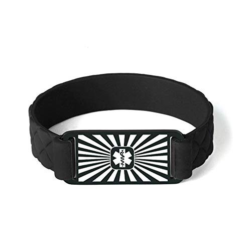 Medical Alert ID Bracelet for Kid Silicone Band & Stainless Steel Emergency Tag Custom Medical Allergy Wristband for Child, Free Engraving