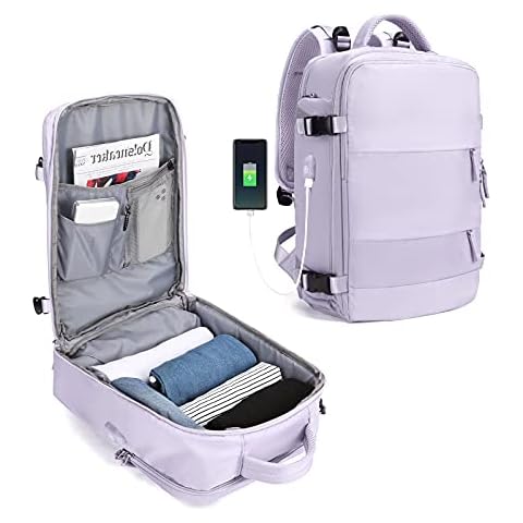 SZLX Mochila de Viaje para Mujer Impermeable Cover