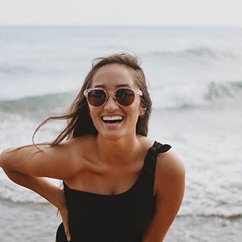 KZ Gear - Oasis Floating Sunglasses - Classic Round Frame - Polarized 100% UV Protection3