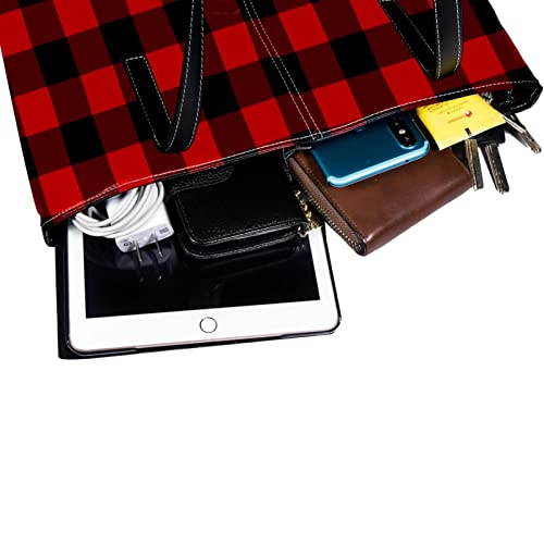 Sac fourre-tout léger enseignant décontracté grand format Buffalo multicolore