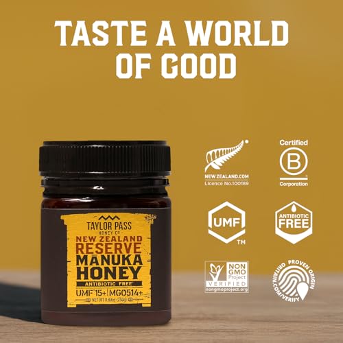Miel Manuka UMF 15+ Taylor Pass Honey 250 g miniatura 6
