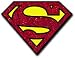 Licenses Products DC Comics Originals Superman Glitter Sticker