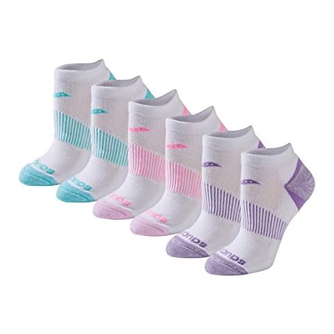 Saucony Women's Selective Cushion No Show Socks Cover