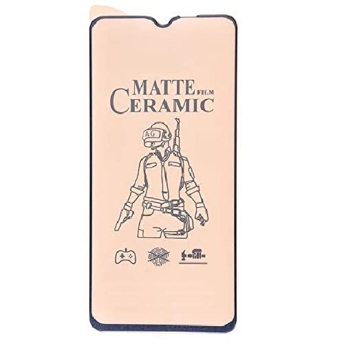 Bai and kaka 9H Full Coverage Ceramic Matte Fully Flexible Screen Protect (Not Glass) For Infinix Smart 7 HD -Black Edges (It's Not Glass)