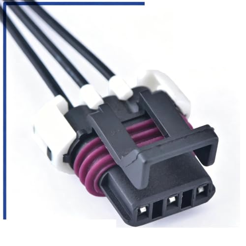 Conector Hembra 12129615 para sensor térmico de vehículo con cableado de 3 vías 3