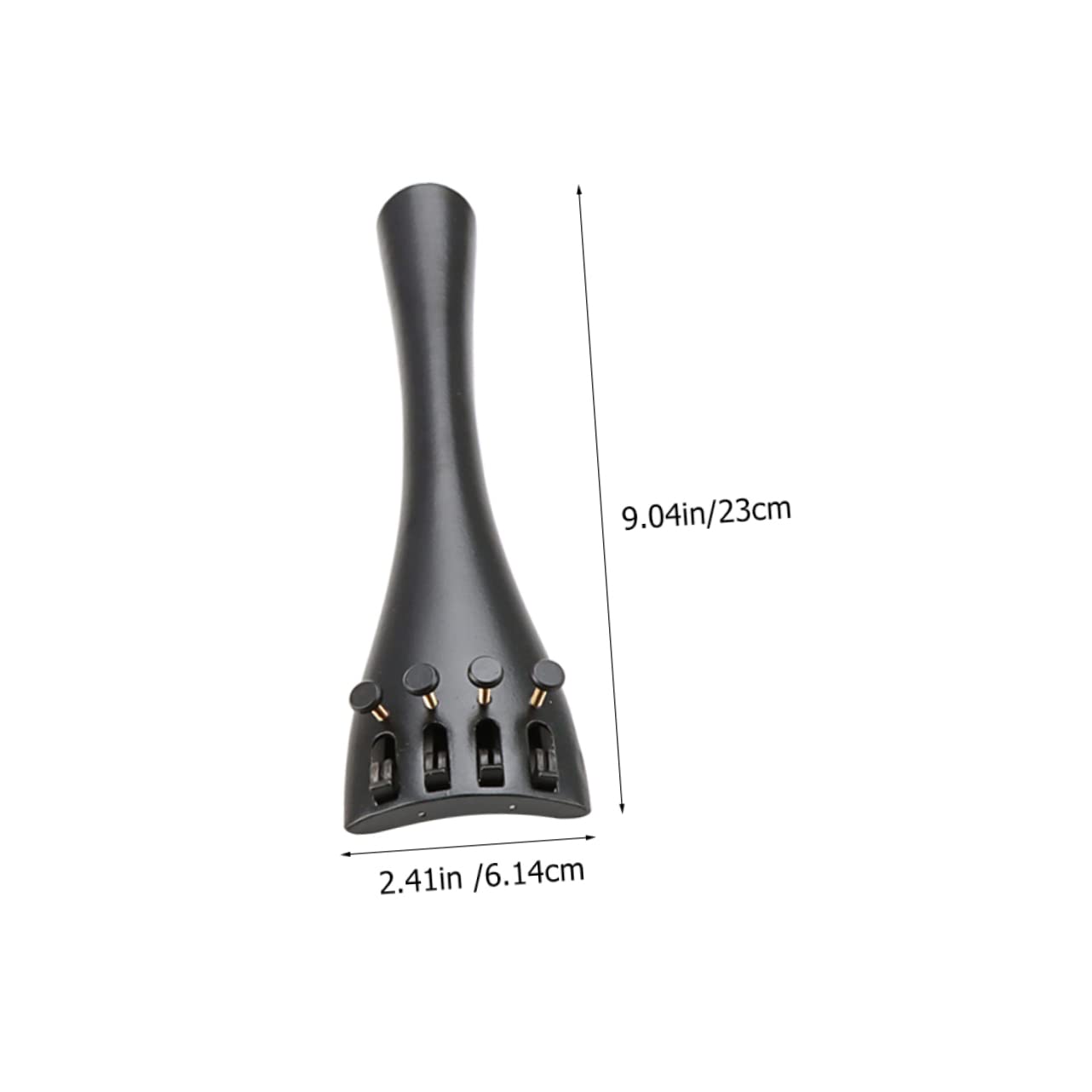 YARNOW Cello Wooden Tailpiece for Instruments Lightweight Replacement Cello Finetuner with Smooth Tuning Durable Craftsmanship for Enhanced Performance