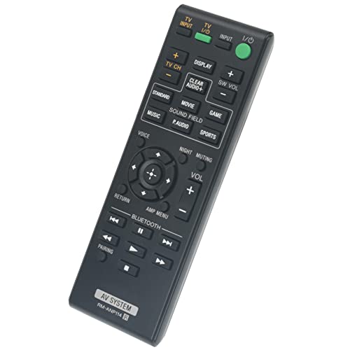 VINABTY Replacement Remote Control Fit for Sony Sound Bar HT-CT370 HT-CT770 SA-CT370 SA-CT770 SA-WCT370 SA-WCT770 Remote RM-ANP114 RM-ANP115 - Image 3