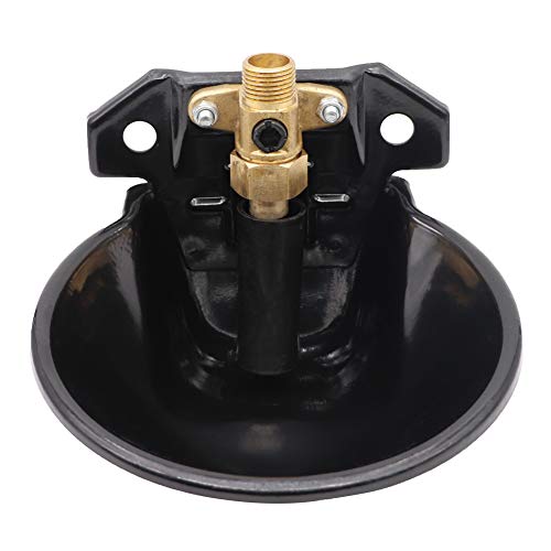 M.Z.A Cuenco de bebedero de ovejas Bebedero automático Tazas de bebedero Dispensador de bebida de ganado de acero Terneros de cabra Bovino Cerdo de ganado Lechones de perro