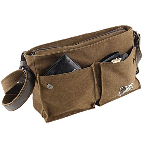 Anime No Kyojin Scouting Cosplay Brown Messenger Shoulder Bag Satchel Brown4