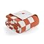 Checkered Burnt Orange