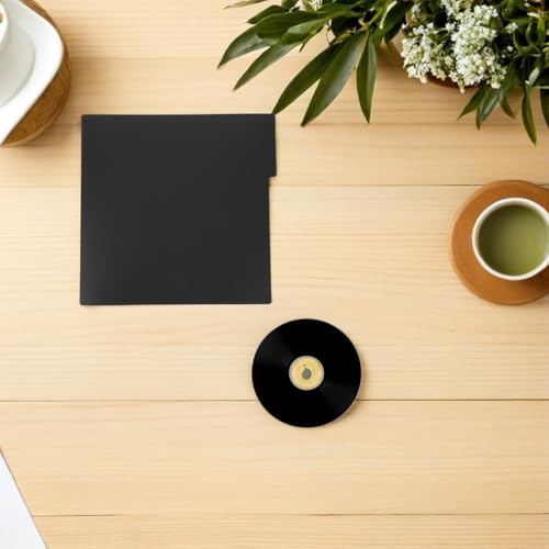 Separadores para discos de vinilo impermeables de 0,75mm EXCEART para organizar estantes 7