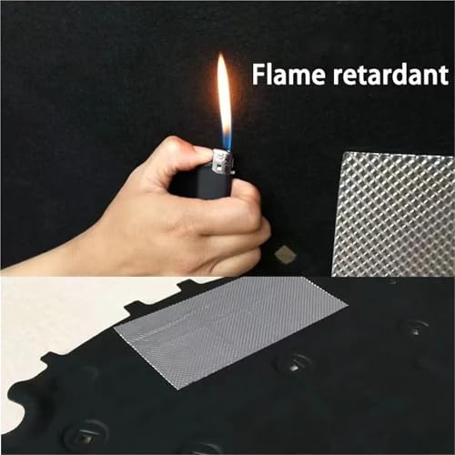 Tapis insonorisant moteur Golf 6 isolant phonique capot thermique - 4