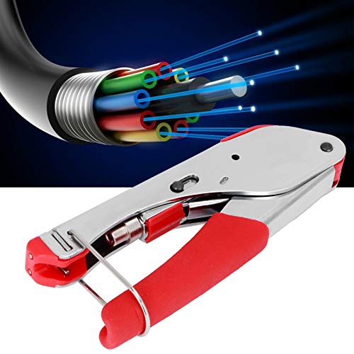 Crimpador de cabo coaxial, alicate de crimpagem Design ergonômico para uso doméstico