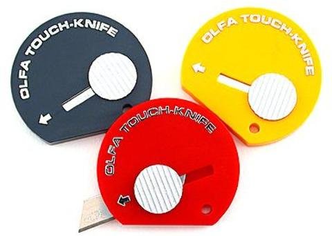Olfa Touch Knife (Assorted) 3 pcs