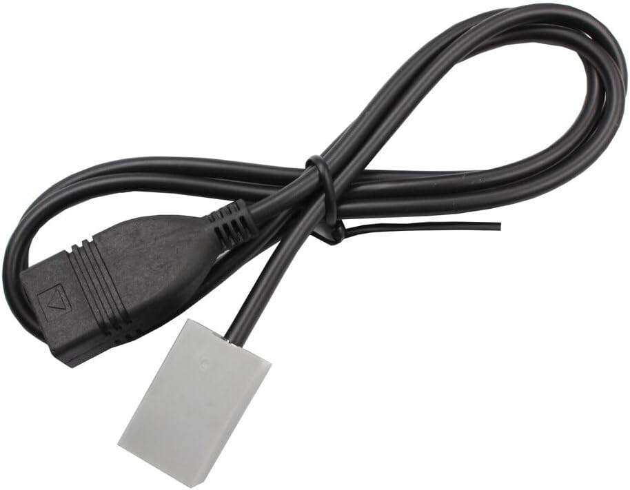 AUX USB Female Cable Adapter Port Fit for 2008 Onwards Honda/Civic/CR-V/Accord/Fit