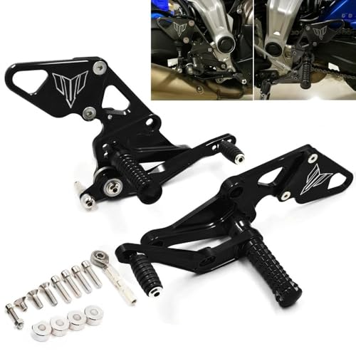 Repose-pieds réglables moto MT-07 accessoires commandes reculées 2013-2020 - 2