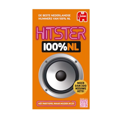 Hitster, 100% NL, Juego de Cartas, Juego de música, holandés