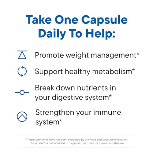 Daily Nouri Weight Support Probiotic for Women & Men | Supports Healthy Weight Management, Metabolism, Digestion & Gut Health | 3 Clinically Studied Strains + Vegan Omega Oil | 30-Day Supply - Image 4