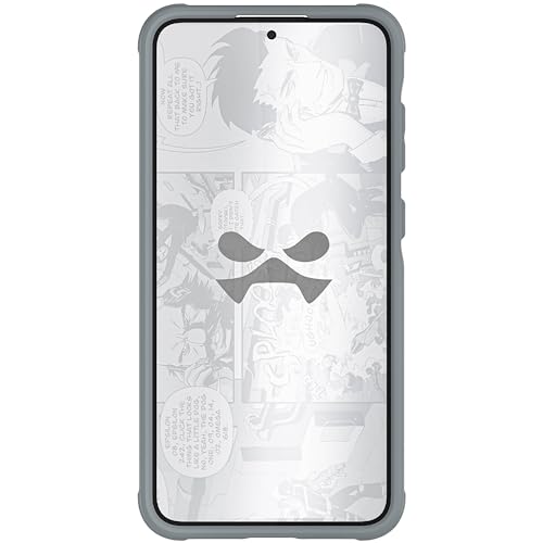 Image of Ghostek Covert Samsung Galaxy S24 Plus Clear Case with Military Grade Shockproof Protection, Non-Slip Grip, Protective Silicone Phone Cover Designed for 2024 Galaxy S24+ (6.7 inch) (Gray)