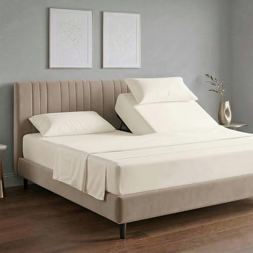 Decfair 100% Egyptian Cotton 800 Thread Count Split Head King...