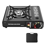 [Luvian]ガスコンロ＆BBQ両用【ポータブルデュアル】キャンプ用 分離式構造 車載対応 アウトドア調理器具 コンパクト軽量設計 おもてなし料理も簡単 ホワイトカラー 花見BBQ/紅葉狩り/登山食事作りに適