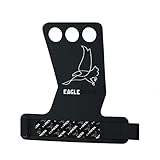 PICSIL Eagle Calleras para Cross Training 2&3 Agujeros, Tecnología Micro-Diamante, Agarre Más Fuerte, Mejor Retención del Magnesio, Ideal para Levantamiento de Pesas, Gimnasio, Dominadas, M, 3H