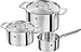 Price comparison product image ZWILLING Base Cookware Set, Stainless Steel, Silver, 3-Piece