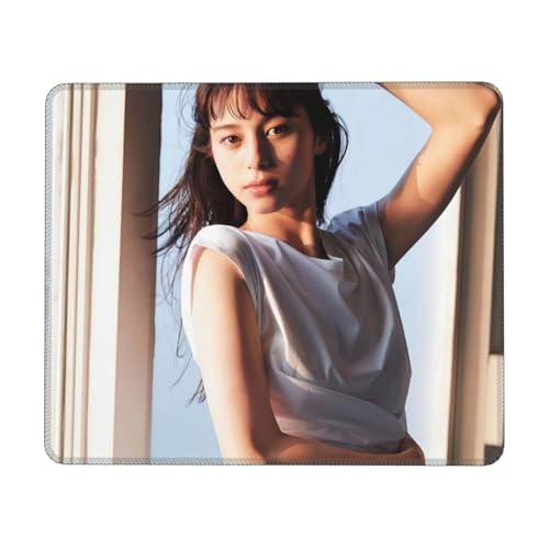 事務用品、中条あやみ (11) マウスパッド 水洗い 滑り止め 耐久性が 多機能 おしゃれオフィスマウスパッド