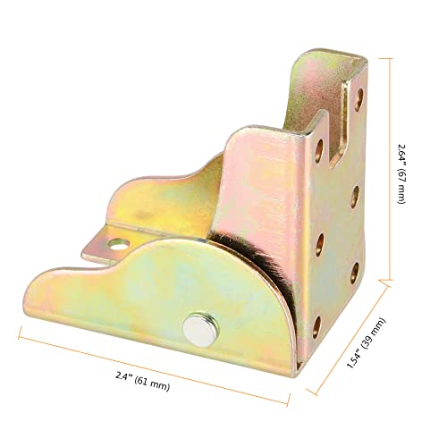 Charnière autobloquante pour support pliable de table robuste - 3