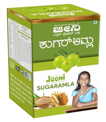 Image of JEENI Sugaramla 1kg | Millet-Based Health Mix with Amla | Wholesome Daily Nutrition | Natural Ingredients | 1000g Pack