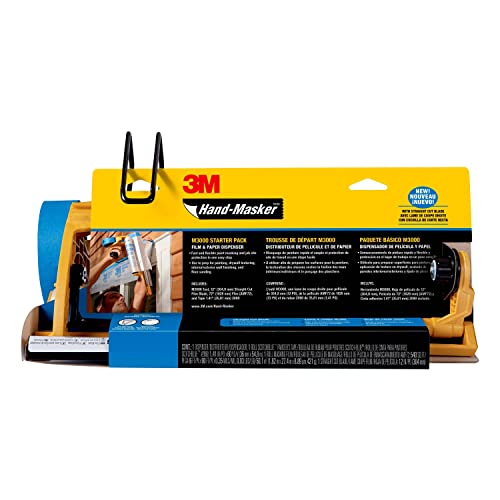 3M Hand-Masker Pre-Assembled Masking Film & Tape Kit, M3000-PAK-SC