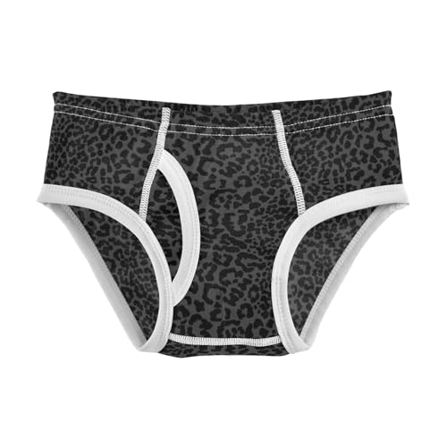 Boys' Exclusive Briefs Toddler Underwear 95% Combed Cotton Boxerbriefs 2T Leopard - Print Pattern 13