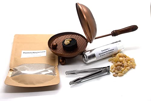 Scentolino Räucher Set Weihrauch Kohle komplett 5teilig Sofortstart Cover