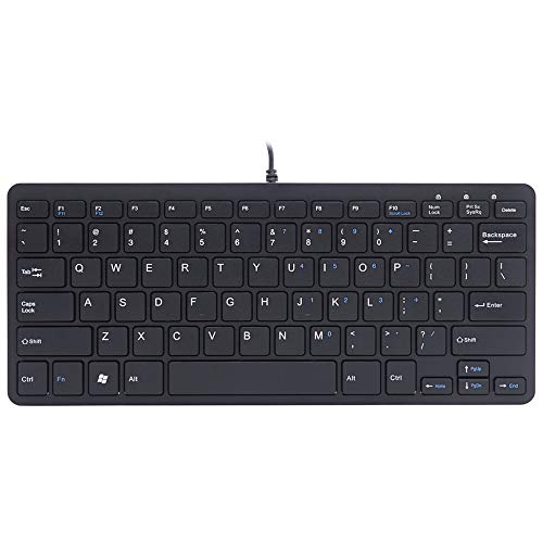 R-Go Tools R-Go - Teclado (Alámbrico, USB, Negro, De plástico, Universal, Universal)