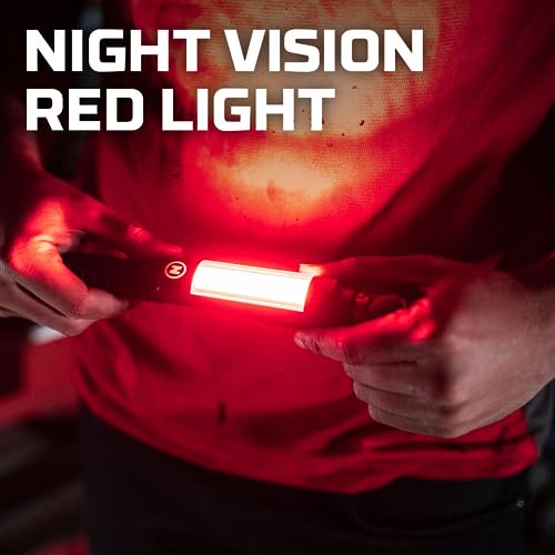 Eclairage mains-libres puissant avec la torche de 600 lumens NEBO Big Larry 3 COB gris acier - 6