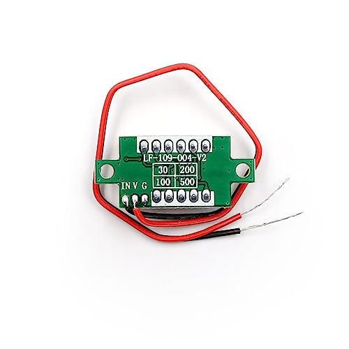 Voltmètre mini LED vert pour éviter les pannes de batterie 12V 24V