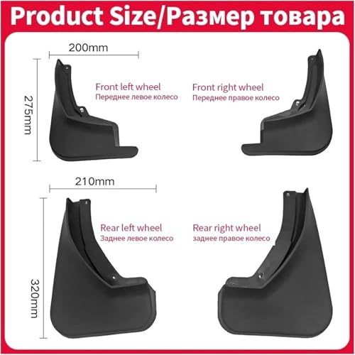Garde-Boue Skoda Karoq Accessoire Roue Avant Arrière Protection Auto - 5
