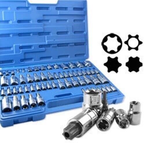 ARC-POWER for Master Star Tamperproof Driver Bit Socket Drive Female E Tork Torx Tool Set