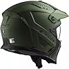 LS2, Casco Moto Jet/Modulare DRIFTER SOLID Matt Military Green, M
