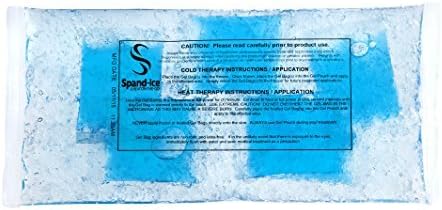 Paquetes de gel reutilizables para frío y calor, patentada, de larga duración, para dolor, lesiones y enfriadores (paquete de 1)