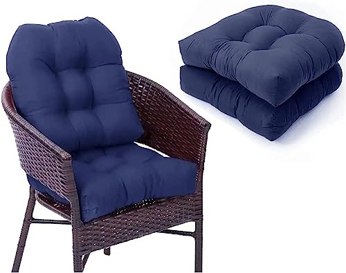 Coussin de siège de chaise de jardin dossier bas pour intérieur et bureau
