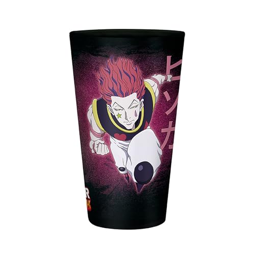 ABYSTYLE Hunter X Hunter Gon Freecss Large Glass Tumbler 14 Fl Oz Anime Manga Drinkware Home & Kitchen Merch Gift