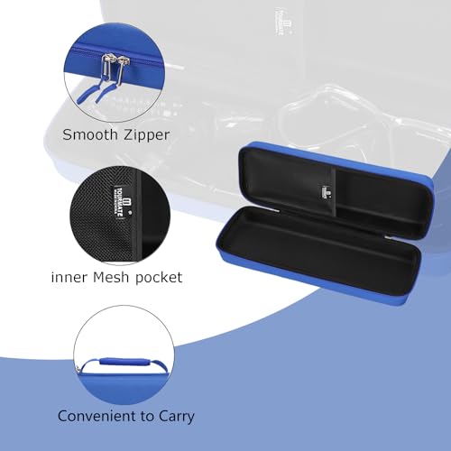 Estuche rígido de almacenamiento Tourmate para máscaras de buceo Greatever/Ezire/JRing/Aegend/HIKOTEY/Dry Snorkel Set, estuche de viaje para PIYAZI/Seovediary/Kwambiri/ZipAura Anti-Fog Scuba Diving Mask (Solo caja) miniatura 5
