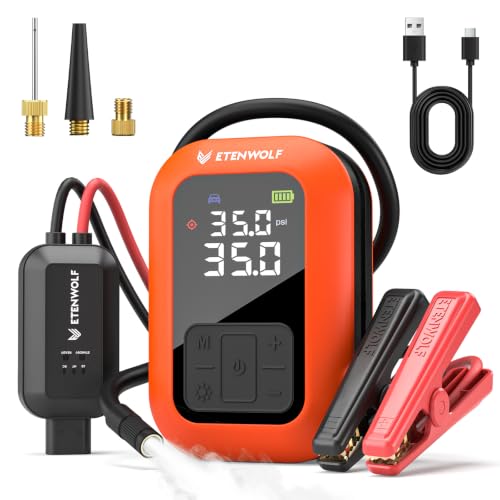 ETENWOLF-2000A-Car-Battery-Jump-Starter-with-160PSI-Air-Compressor ETENWOLF 2000A Car Battery Jump Starter with 160PSI Air Compressor - Image 1
