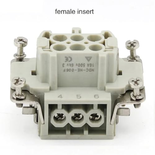 Connecteur rectangulaire 6 broches pour maintenance aéronautique - 6