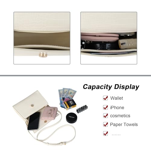Image of Gladdon Small Crossbody Purse for Womens Trendy Ladies Top Handle Shoulder Bags(S: 5.12''x 7.87''x 2.56'')